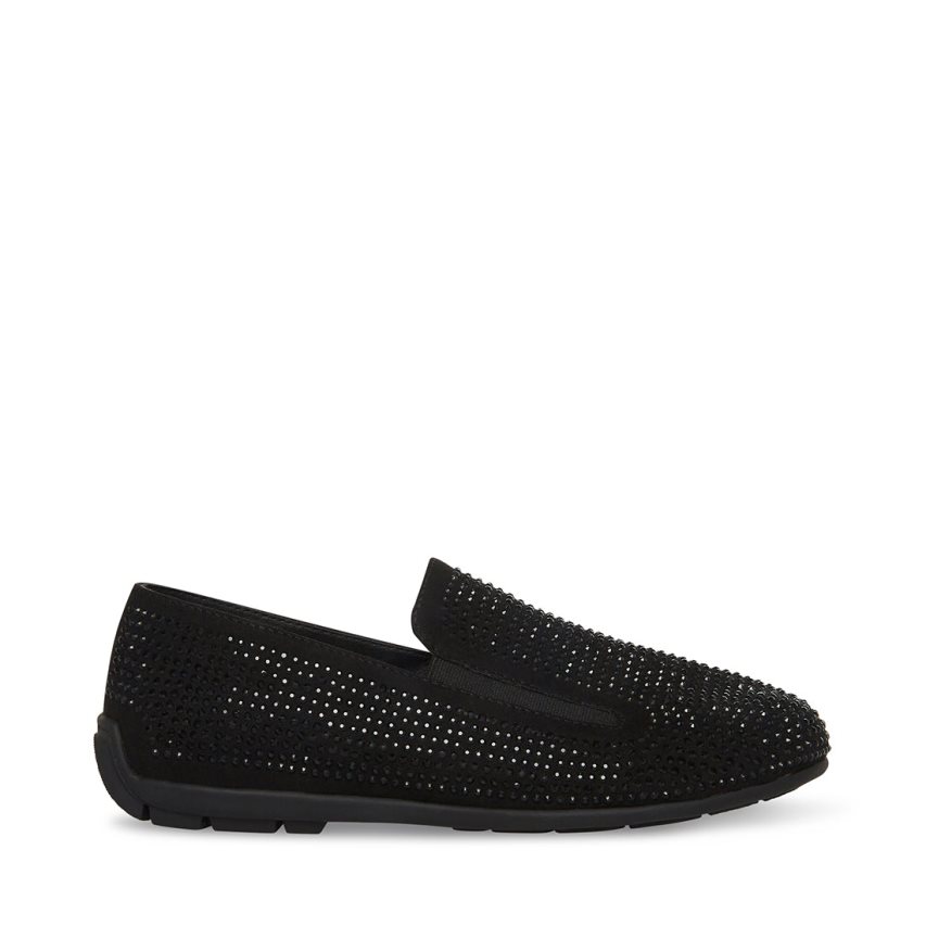 Loafers Steve Madden Acaviar Niños Negras | ES AT0318